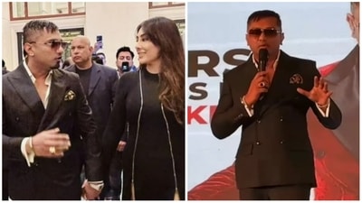 Honey Singh had introduced Tina Thadani as his girlfriend at an event. Honey Singh had introduced Tina Thadani as his girlfriend at an event.