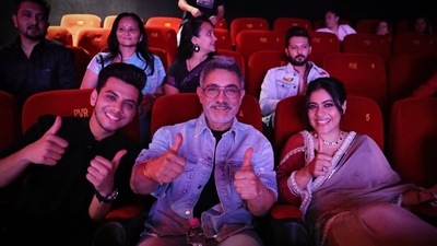 Vishal Jethwa, Aamir Khan, and Kajol watched Salaam Venky together.