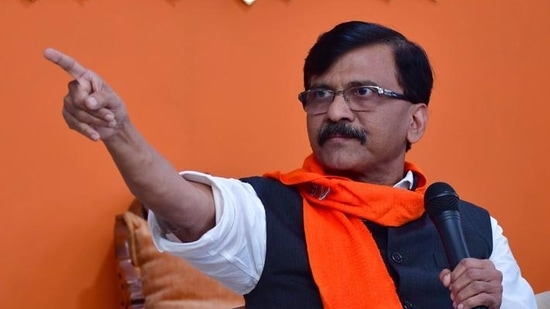 Shiv Sena (UBT) leader Sanjay Raut. (HT PHOTO) Shiv Sena (UBT) leader Sanjay Raut. (HT PHOTO)