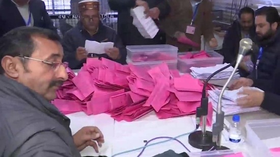 In Himachal Pradesh, there are 68 counting halls in 59 locations across the state.(ANI)