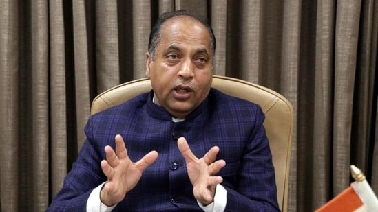 The outgoing BJP government had 12 cabinet ministers, including Chief Minister Jai Ram Thakur.(HT Photo)