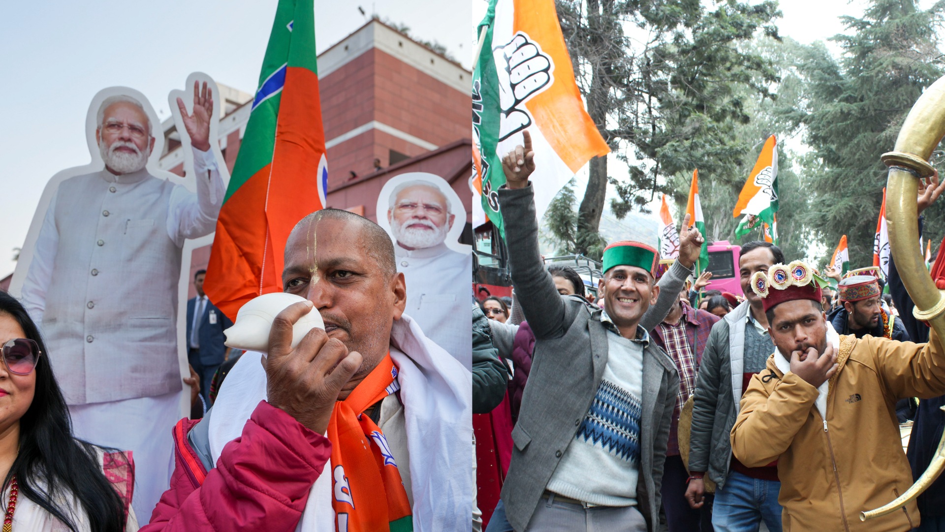 The Gujarat and Himachal Pradesh elections mark the beginning of an almost uninterrupted 18-month-long election cycle culminating in the Lok Sabha elections of 2024. (File Photos) The Gujarat and Himachal Pradesh elections mark the beginning of an almost uninterrupted 18-month-long election cycle culminating in the Lok Sabha elections of 2024. (File Photos)