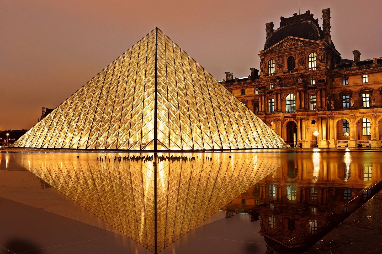 Louvre Pyramid, Paris. (Pexels) Louvre Pyramid, Paris. (Pexels)