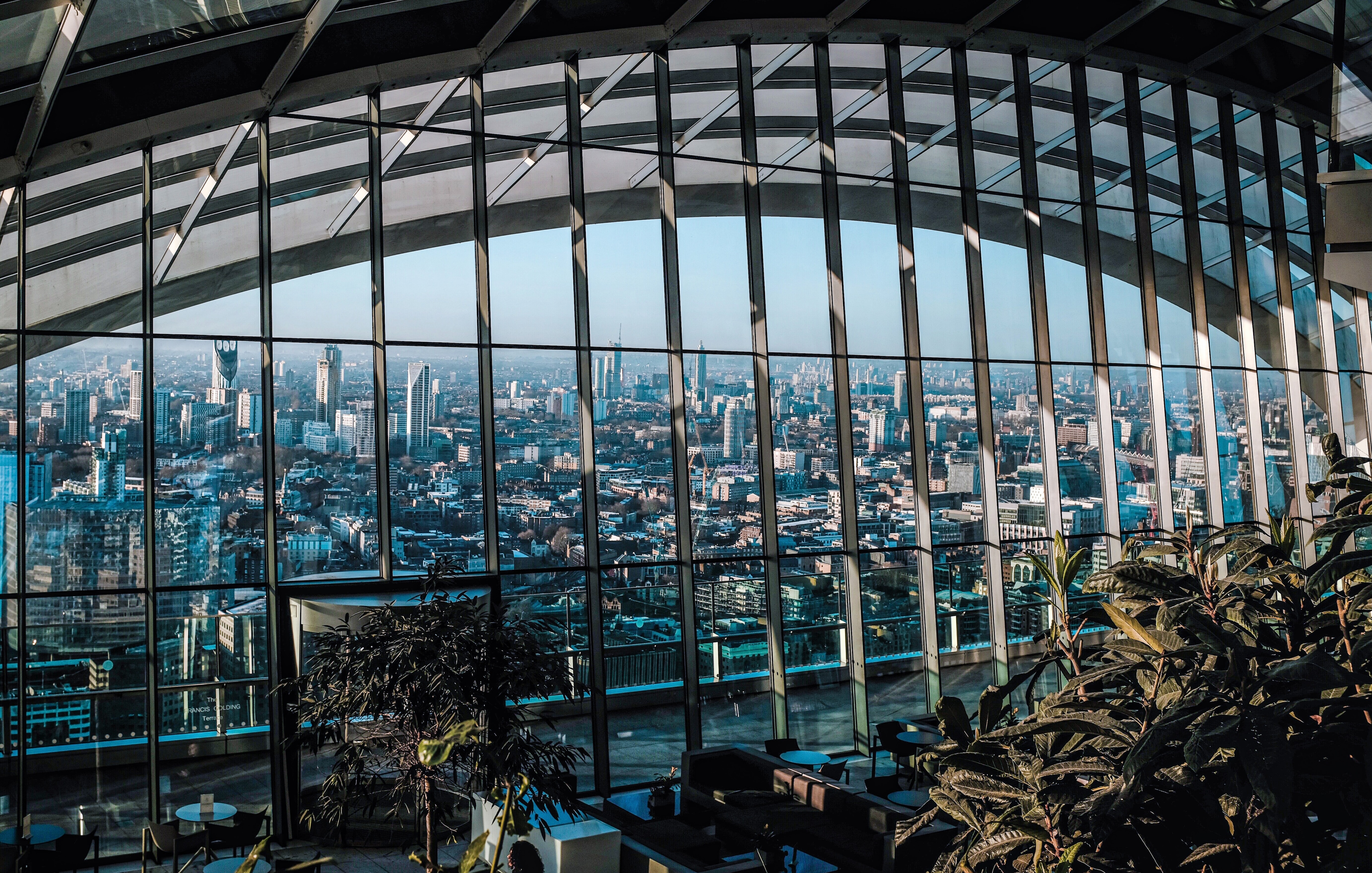 A number of the most popular restaurants and bars are located in Sky Garden.(Unsplash)
