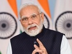 Prime Minister Narendra Modi speaks during the launch of logo, theme and website of India’s G20 Presidency, via video conferencing, in New Delhi, Tuesday, Nov. 8, 2022. (PTI) Prime Minister Narendra Modi speaks during the launch of logo, theme and website of India’s G20 Presidency, via video conferencing, in New Delhi, Tuesday, Nov. 8, 2022. (PTI)