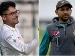 Abrar Ahmed; Sarfaraz Ahmed(AP/File) Abrar Ahmed; Sarfaraz Ahmed(AP/File)