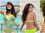 Janhvi Kapoor stuns in beach-ready swimsuits and backless dress at Maldives. (Instagram) Janhvi Kapoor stuns in beach-ready swimsuits and backless dress at Maldives. (Instagram)