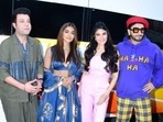 Ranveer Singh, Jacqueline Fernandez and others' moodboard in bright ensembles(HT Photos/Varinder Chawla) Ranveer Singh, Jacqueline Fernandez and others' moodboard in bright ensembles(HT Photos/Varinder Chawla)