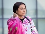 Rani Mukerji in a still from Mrs Chatterjee Vs Norway. Rani Mukerji in a still from Mrs Chatterjee Vs Norway.