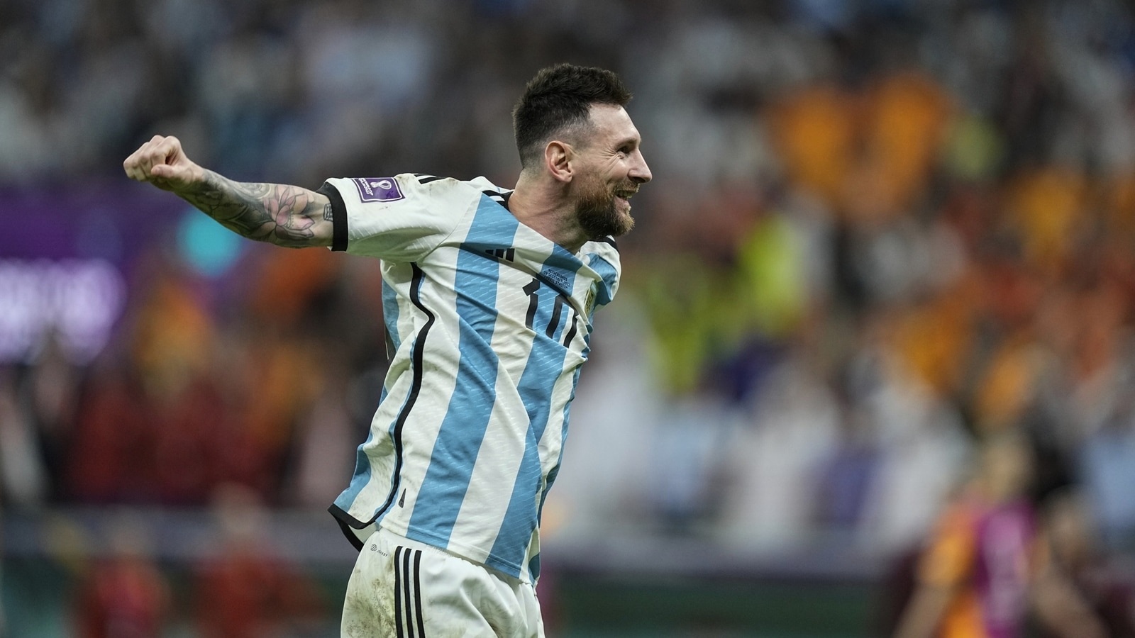 Men's Argentina 3 Stars National Football 2022 World Cup Champions