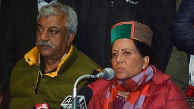 Himachal Pradesh Congress chief Pratibha Singh. (ANI Photo) (Pradeep Kumar ) Himachal Pradesh Congress chief Pratibha Singh. (ANI Photo) (Pradeep Kumar )