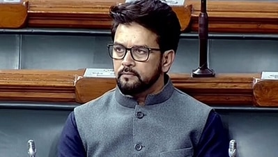 Union minister Anurag Thakur faced flak because of BJP's poor performance in the assembly constituencies in Hamirpur, his home district. (ANI) Union minister Anurag Thakur faced flak because of BJP's poor performance in the assembly constituencies in Hamirpur, his home district. (ANI)