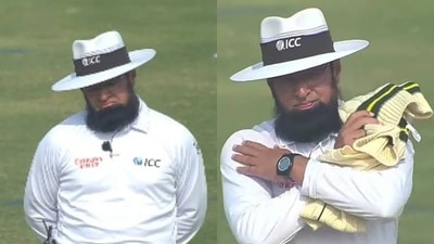 Umpire Aleem Dar Umpire Aleem Dar