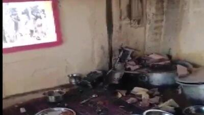 Police said the guests had gathered at the house of groom Surendra Singh and food was being prepared for them when the cooking gas cylinder kept in the store room caught fire following a leak and exploded. (ANI) Police said the guests had gathered at the house of groom Surendra Singh and food was being prepared for them when the cooking gas cylinder kept in the store room caught fire following a leak and exploded. (ANI)