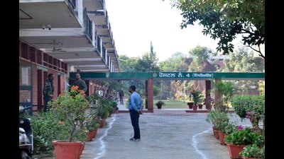 Rajdeep Singh Riar, son of PAU’s additional director of communication, was injured in a clash at hostel number 4 on December 5. (Harvinder Singh/HT) Rajdeep Singh Riar, son of PAU’s additional director of communication, was injured in a clash at hostel number 4 on December 5. (Harvinder Singh/HT)