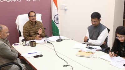 Madhya Pradesh CM Shivraj Singh Chouhan in a virtual meet wuth US investors Madhya Pradesh CM Shivraj Singh Chouhan in a virtual meet wuth US investors