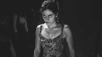 Blurr Movie review: Taapsee Pannu in a still from Blurr. Blurr Movie review: Taapsee Pannu in a still from Blurr.