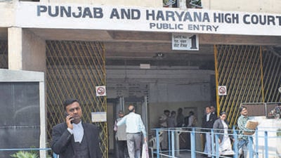 The Punjab and Haryana High Court Bar Association elections will be held on December 16. (HT File Photo)
