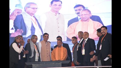 UP CM Yogi Adityanath in Kanpur (HT) UP CM Yogi Adityanath in Kanpur (HT)