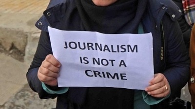 More media workers were killed covering the war in Ukraine – 12 in total -- than in any other country this year, according to the IFJ. (HT PHOTO) More media workers were killed covering the war in Ukraine – 12 in total -- than in any other country this year, according to the IFJ. (HT PHOTO)