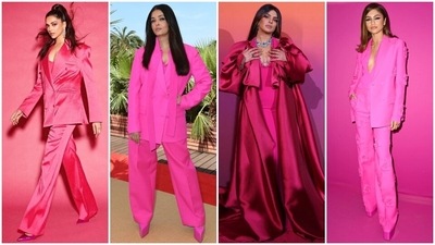 Deepika Padukone to Aishwarya Rai and Priyanka Chopra to Zendaya, stars rock hot pink shade. (Instagram) Deepika Padukone to Aishwarya Rai and Priyanka Chopra to Zendaya, stars rock hot pink shade. (Instagram)