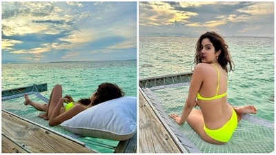 Janhvi Kapoor has shared new pics from Maldives. Janhvi Kapoor has shared new pics from Maldives.