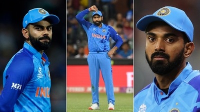Virat Kohli, Rohit Sharma and KL Rahul are not living up to their reputation, feels the former India all-rounder (Getty Images) Virat Kohli, Rohit Sharma and KL Rahul are not living up to their reputation, feels the former India all-rounder (Getty Images)