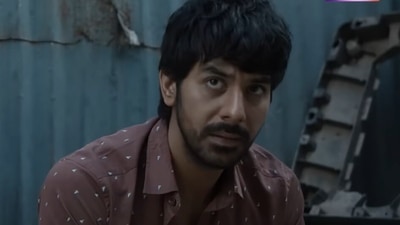 Pavail Gulati in a still from Faadu trailer. Pavail Gulati in a still from Faadu trailer.