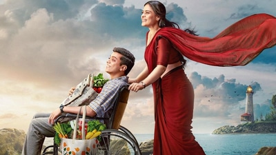 Salaam Venky review: Kajol plays mother to Vishal Jethwa in the film. Salaam Venky review: Kajol plays mother to Vishal Jethwa in the film.