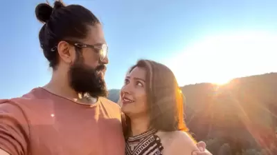 Yash and Radhika Pandit celebrated their sixth wedding anniversary on Friday. Yash and Radhika Pandit celebrated their sixth wedding anniversary on Friday.
