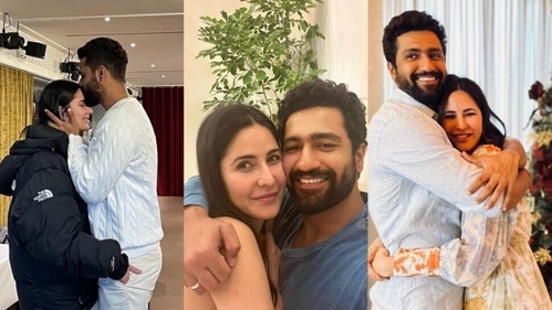 Katrina Kaif and Vicky Kaushal together. Katrina Kaif and Vicky Kaushal together.