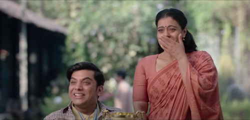 Kajol and Vishal Jethwa in Salaam Venky. Kajol and Vishal Jethwa in Salaam Venky.