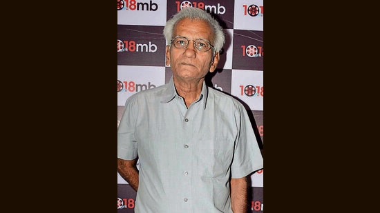 Kundan Shah in 2015 in Mumbai. (Shakti Yadav) Kundan Shah in 2015 in Mumbai. (Shakti Yadav)