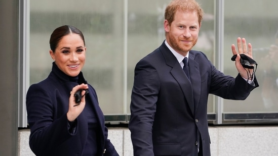 Prince Harry-Meghan Markle: Meghan Markle and Prince Harry is seen. (AP)