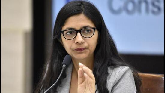 Delhi Commission for Women (DCW) chairperson Swati Maliwal. (HT Archive)