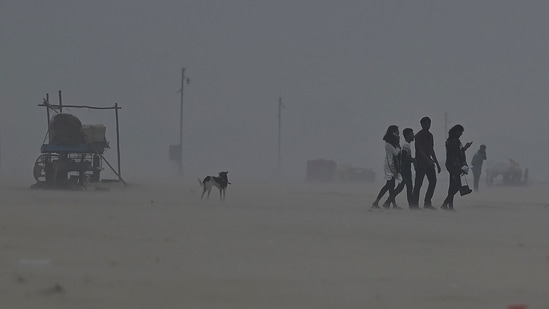 "It is likely to reduce to Light to moderate rainfall at most places with heavy to very heavy rainfall at isolated places likely over north Tamil Nadu on 10th December 2022," added the statement.(AFP)