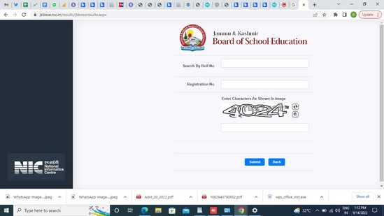 JKBOSE Class 12 Bi-Annual Result 2022 for Jammu Division declared, check here 