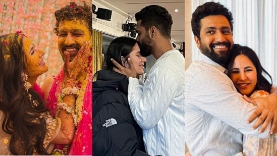 Porn Video Katrina Kaif Three Boys - Katrina Kaif, Vicky Kaushal 1st wedding anniversary: Some of their romantic  pics | Bollywood - Hindustan Times