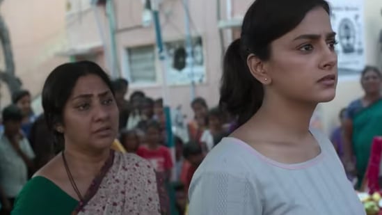 Witness movie review: Rohini and Shraddha Srinath in the movie.