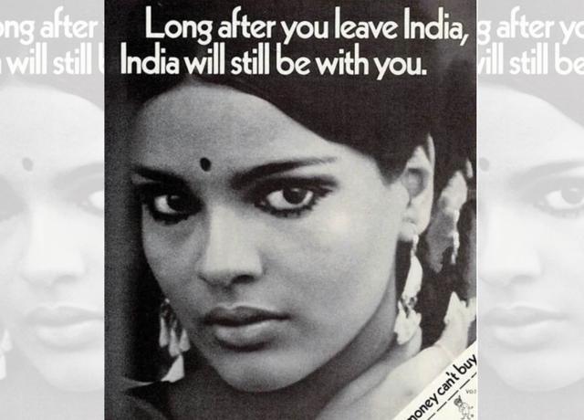 An Air India featuring Zeenat Aman An Air India featuring Zeenat Aman