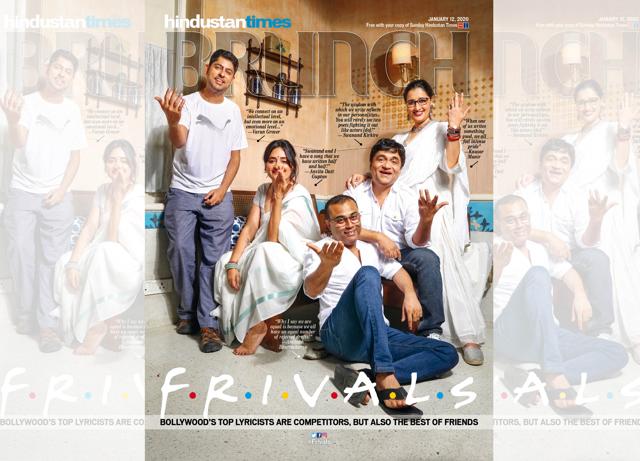 Bollywood’s top lyricists: Kausar Munir, Anvita Dutt, Swanand Kirkire, Varun Grover and Amitabh Bhattacharya, who appeared on the cover of HT Brunch together in 2020 Bollywood’s top lyricists: Kausar Munir, Anvita Dutt, Swanand Kirkire, Varun Grover and Amitabh Bhattacharya, who appeared on the cover of HT Brunch together in 2020