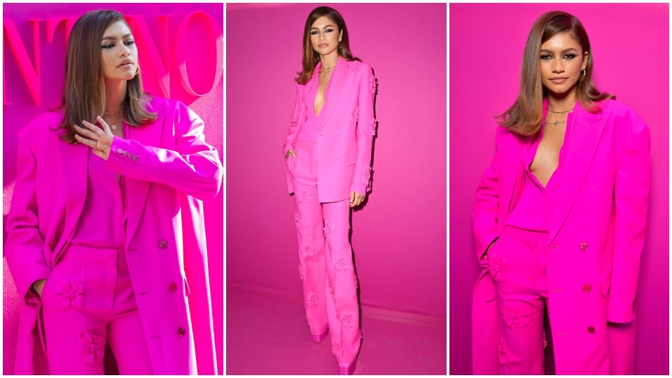 Karishma Sharma Sexy Hot Boobs - Deepika Padukone to Aishwarya Rai and Priyanka Chopra to Zendaya: Stars who  aced 'Colour Of The Season' hot pink in 2022 | Fashion Trends - Hindustan  Times