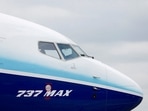Boeing 737 MAX: The Boeing 737 MAX aircraft is displayed at the Farnborough International Airshow, in Britain.