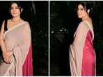 The graceful Kajol has always managed to make heads turn every time she steps out in traditional attire. The actor is currently garnering all the praise for her latest release Salaam Venky which is released on December 9. For the screening of the film, she wore a stunning beige and red saree by Manish Malhotra.(Instagram/@kajol)