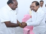 BRS extends full support to JDS in Karnataka assembly elections, HDK thanks KCR BRS extends full support to JDS in Karnataka assembly elections, HDK thanks KCR