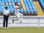Jaydev Unadkat (in frame) has replaced Shami in India's Test squad(PTI) Jaydev Unadkat (in frame) has replaced Shami in India's Test squad(PTI)