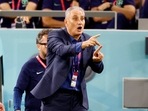 FIFA World Cup Qatar 2022 - Croatia vs Brazil - Brazil coach Tite reacts
