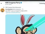 Bizarre posts were put out on the YSRCP Twitter account. Bizarre posts were put out on the YSRCP Twitter account.