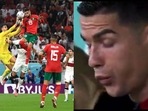 The goal was similar to the kind of headers that Ronaldo has scored from so many times in his career(Getty/Twitter) The goal was similar to the kind of headers that Ronaldo has scored from so many times in his career(Getty/Twitter)
