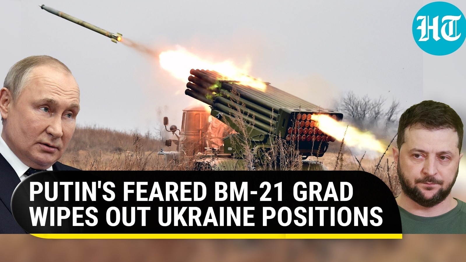 40 rockets in 20 seconds: Putin's Grad spells doom; Fire & fury in war ...